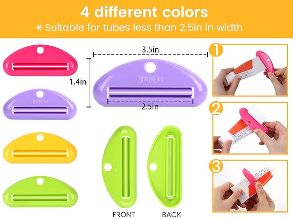 Toothpaste Squeezer Dispensers