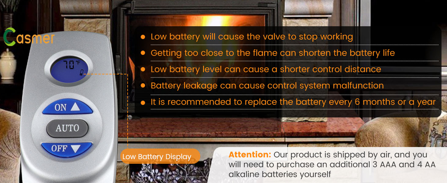 monessen fireplace remote