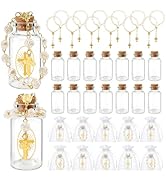 Nlicrst 36 Sets Holy Water Bottle for Baptism Favors Guests, with Catholic Holy Water Container R...