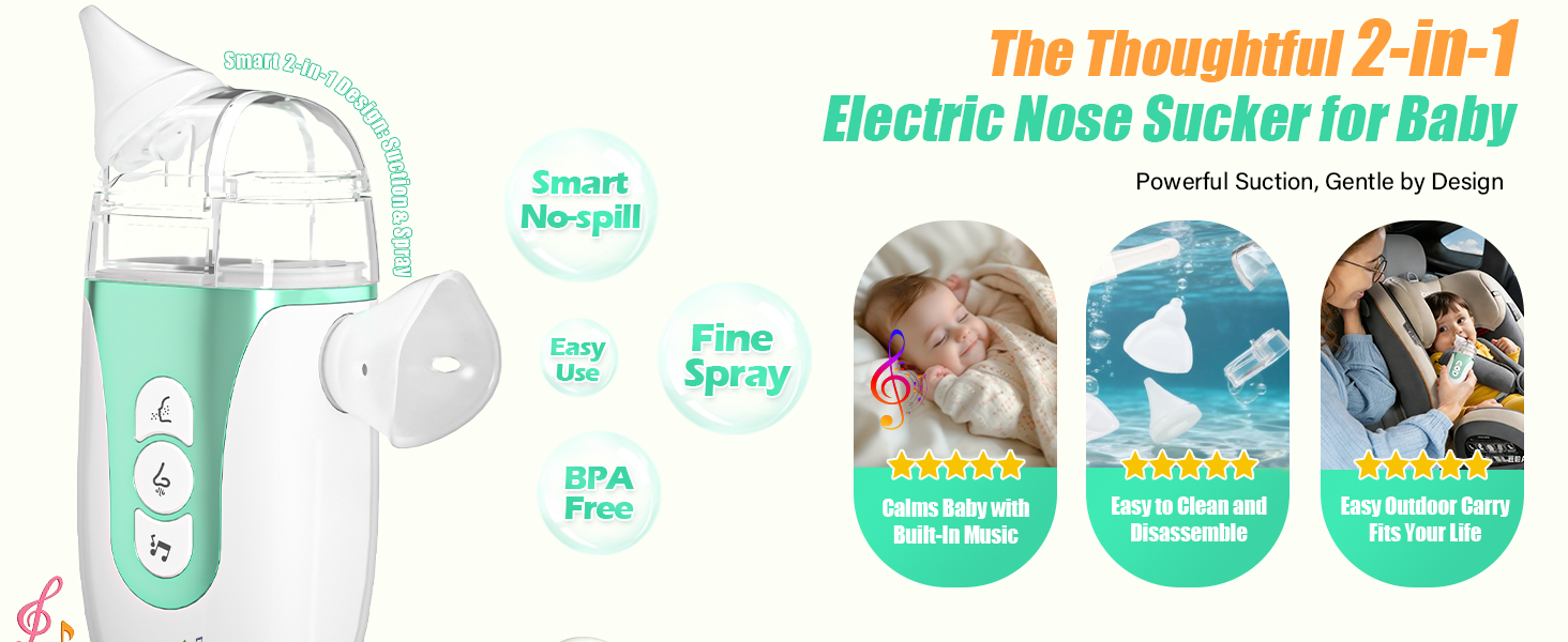 Electric Nose Sucker for Baby