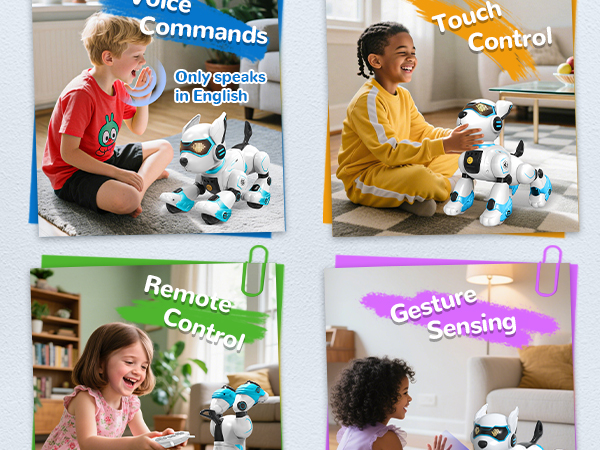 top race programmable robotic dog toy