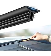 5.24Ft Cuttable Car Rubber Seal Strip Trim for Dash Edge,Dust&Soundproofing Rubber Seal Protector...