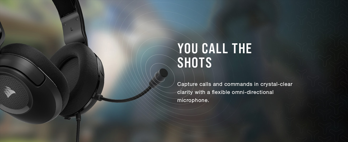 omni-directional microphone, gaming headet, MULTIPLATFORM GAMING HEADSET