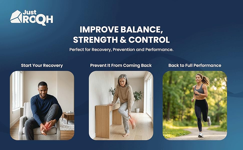 Balance board training for recovery, injury prevention and full performance improvement