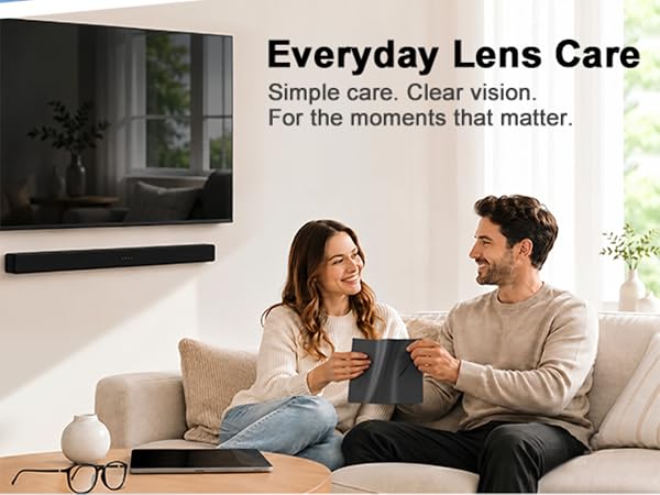 Glasses wipes