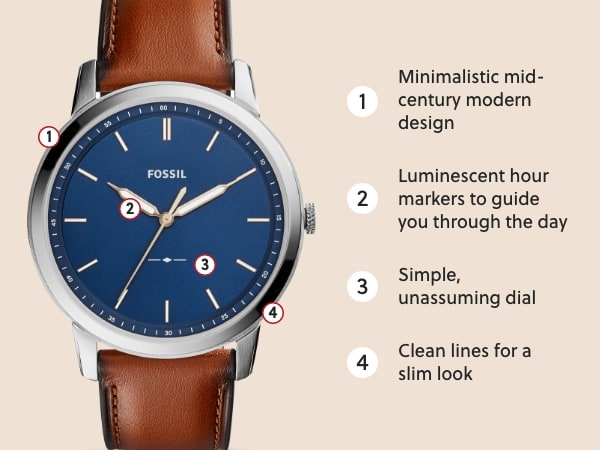 Fossil Minimalist Men's Watch