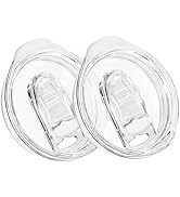 Bluwing 2 Pack 20/30oz Tumbler Lids Replacement for YETI and More, Spill-proof Splash Resistant L...