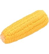 Senyango Pet Dog Corn Shape Squeaky Bite-Resistant Interactive Play Chew Toy Pet Supplies Dog Toy...