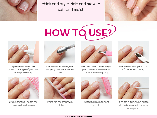 nail cuticle pusher nail oil cuticle cuticle nippers professional cuticle pens for nails