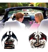 Car Rearview Mirror Hanging Accessories - Gifts for Women, 2 Pack Christmas Ornament & Car Hangin...