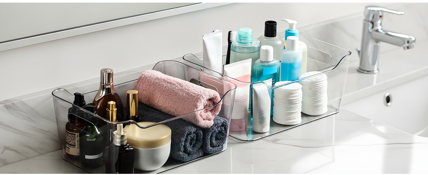 Clear Bins Organizer