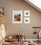 Master & Co. White Wood Frames