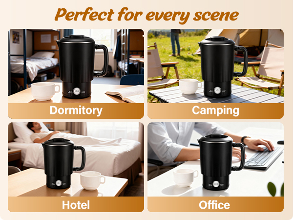 Travel Foldable Electric Kettle