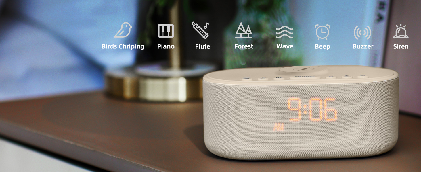 alarm clocks for bedrooms