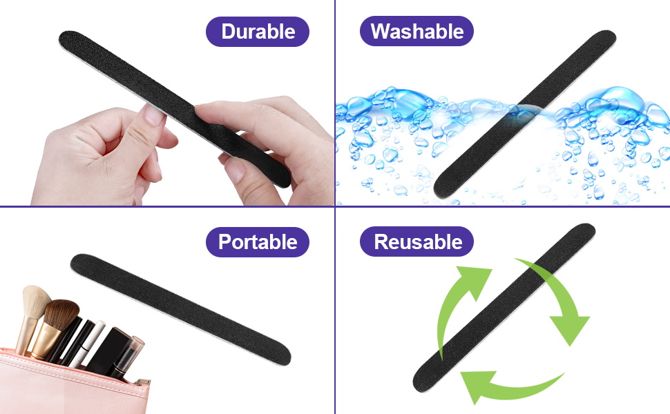 Portable and Durable Finger Nail Files