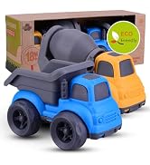 Aigitoy Dump Truck Toys for 3 Year Old Boys, BPA Free, Phthalates Free, PVC, Dump Truck, Mixer Ce...