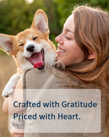 Crafted with Gratitude, Priced with Heart.
