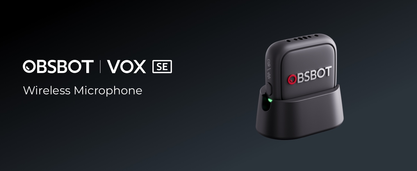 OBSBOT VOX SE Wireless Live Streaming Microphone