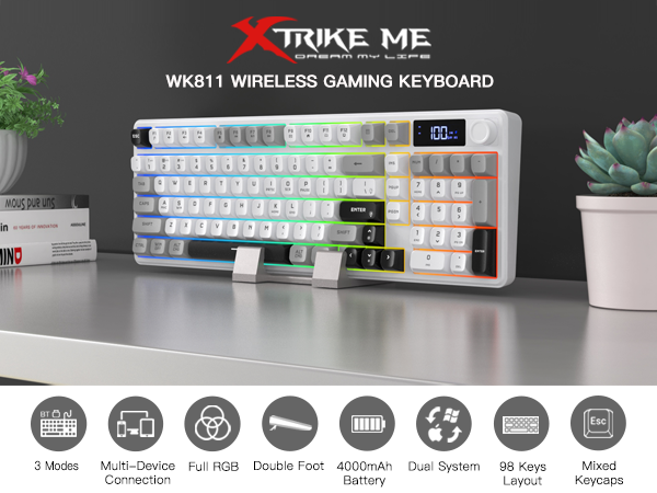 Wireless Gaming Keyboard