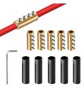 GRZWAYS 7AWG Gauge Wire Connector Nut Kit, 80A Quick Wiring Connection Terminal, Splicing Quick W...
