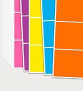 360 Colored Labels Stickers 3 x 2 Inch