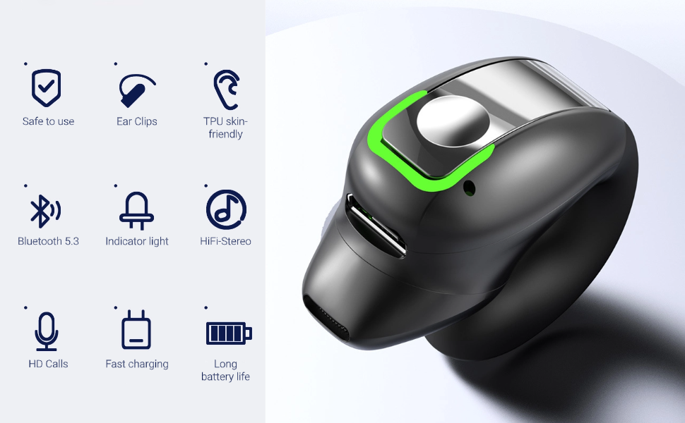 Bluetooth 5.3 Open Ear Earbud