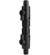 MiOYOOW Aquarium Hose Valve, Fish Tank Hose Connector Aquarium Water Control Valve with Quick Rel...