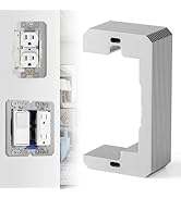 WooFog 15 Pcs Outlet Spacers for Electrical Box, Wall Plate Spacer for Outlets, Flush Fit Device ...