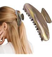LAYONGMOLI French Hair Claw Clips for Women Grils,4 Inch Strong Hold No Slip Grip Accessories Ace...