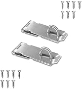 Door Locks Hasp Latch, 3 Inch Stainless Steel Safety Packlock Clasp Hasp Lock Latch, Extra Thick ...