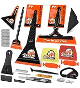 WRAPXPERT Car Window Tint Tools Kit Vinyl Wrap Tool Car Glass Protective Film Wrapping Installati...