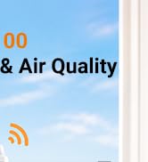 TemtopW100 weather station air quality monitor meter