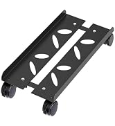 Adjustable Mobile CPU Stand with 4 Caster Wheels - Ventilated Tower Stand, Fits Most PCs - Under ...