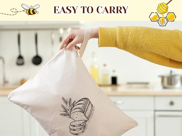 beeswax bread bag