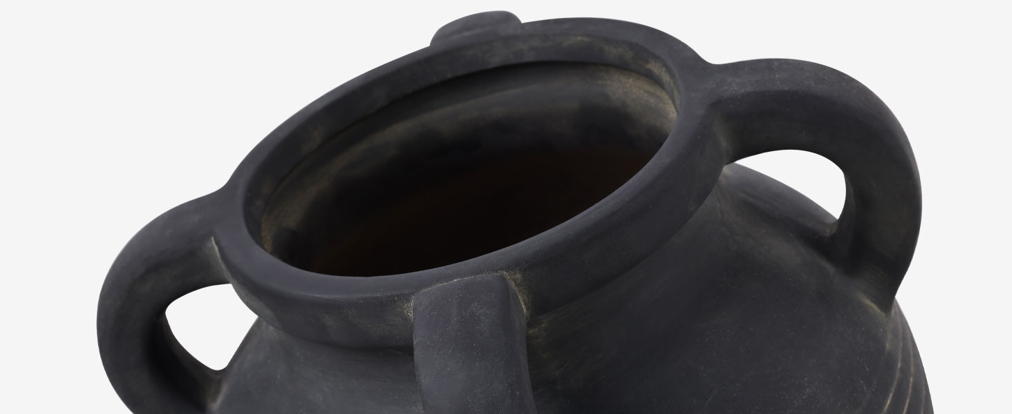 Wide mouth vase