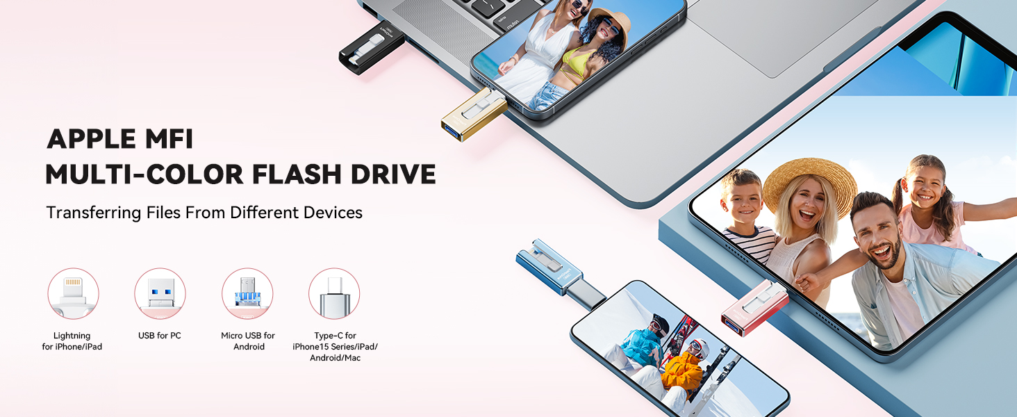 MFI certified flash drive
