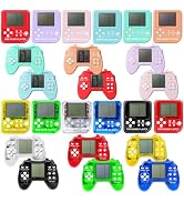 Sinikoro 24 Pack Video Game Party Favors for Kids Video Game Keychain Video Game Birthday Party S...