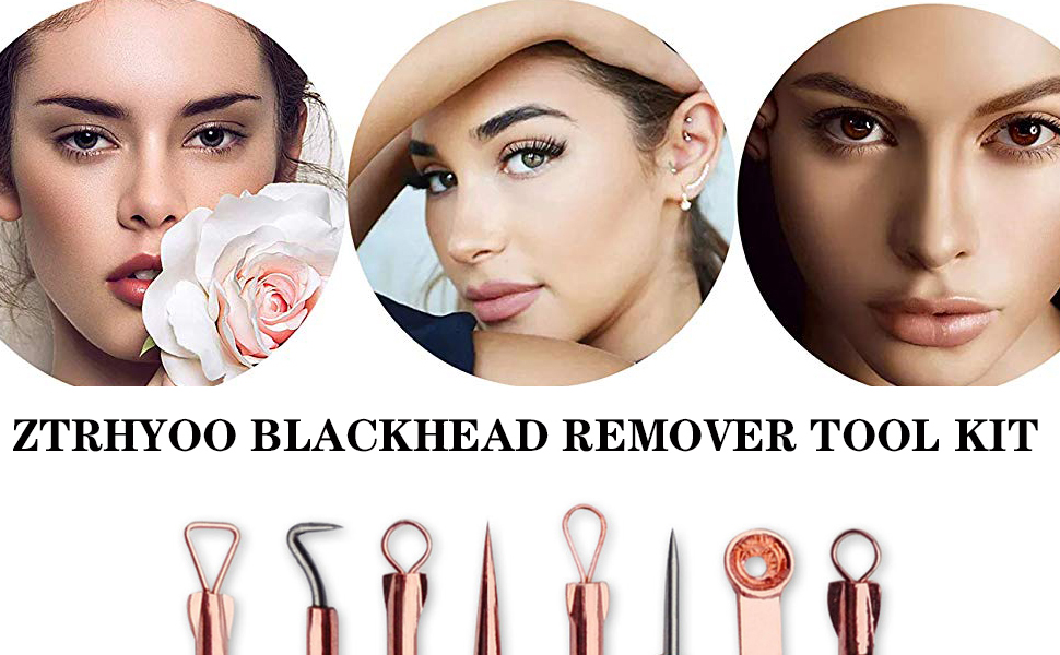 Blackhead Remover Pimple Comedone Extractor Tool Best Acne Removal Kit