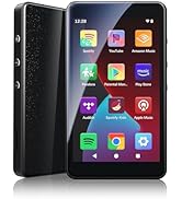 Android 14 MP3 Player with Spotify, Play Store, Music, Audible, Libby, 4" Touch Screen MP4...