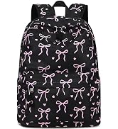 LEDAOU School Backpack for Teen Girls Lightweight 15.6 inch Laptop Bookbag for College Middle Hig...