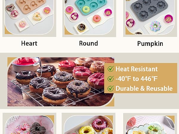 silicone donut pans for baking