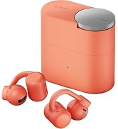CMF Clip Pro, Hi-Res Open Ear Wireless Bluetooth Headphones, Coral | Clip On Earbuds with Ultra-L...