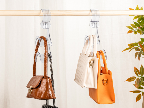 handbag hangers for closet