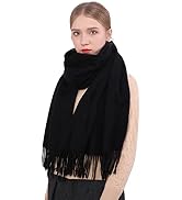 RIIQIICHY Winter Scarfs for Women Pashmina Shawls Wraps for Evening Dresses Large Warm Soft Scarves