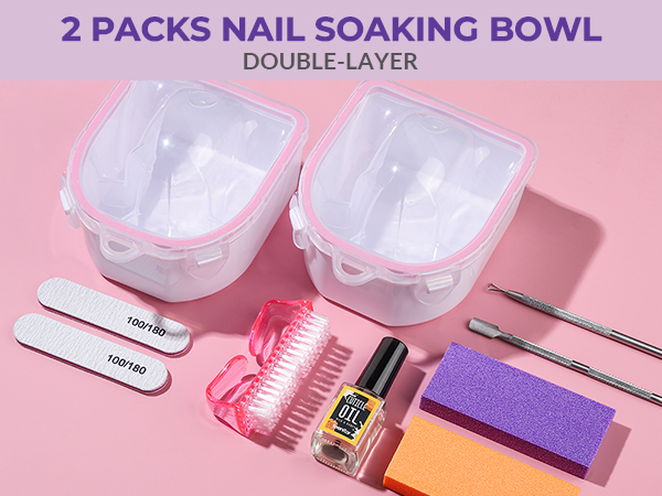 nail soaking bowl nail soak off bowl