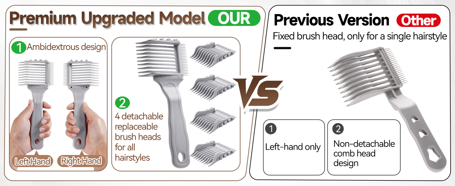 blend friend fade comb
