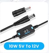 USB DC 5V to 12V Step Up Power Cable