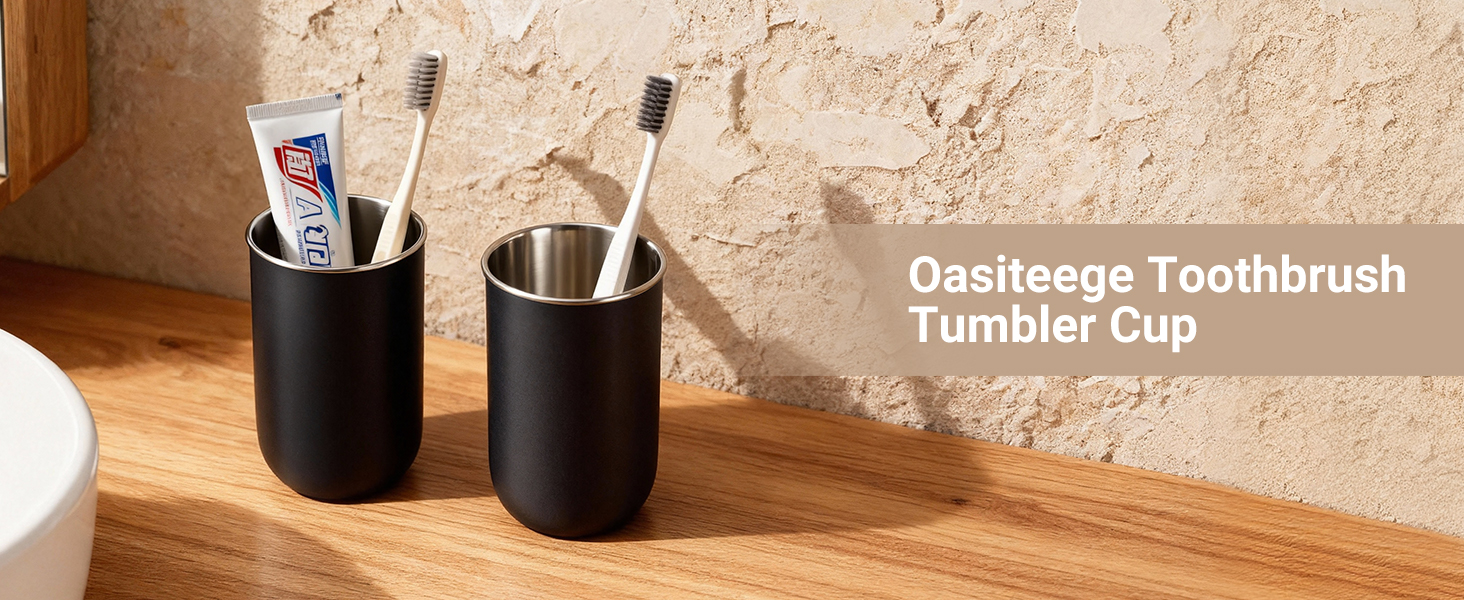 Toothbrush Tumbler Cup