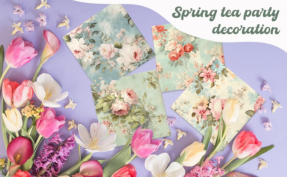 Floral Napkins