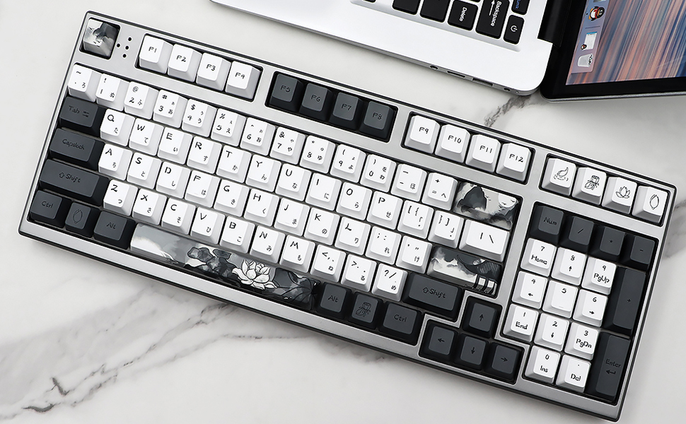Ink Lotus Keycap
